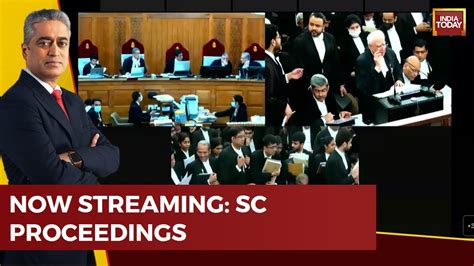 In Historic First Supreme Court Live Streams Constitutional Bench