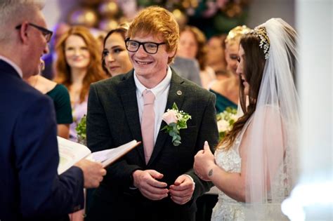 Ed Sheeran Superfan Gets Married To Ed Sheeran Doppelganger In Celeb