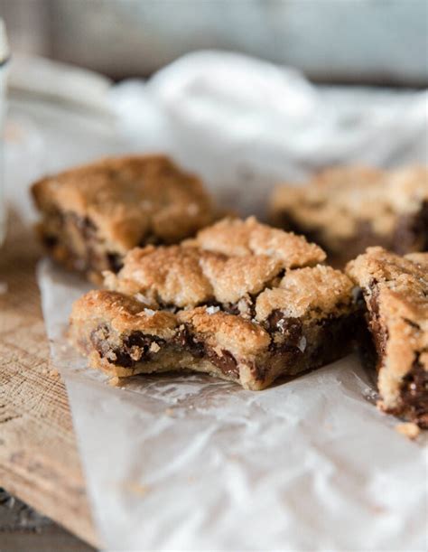 Chewy Chocolate Chip Cookie Bars Recipe Boxwood Ave