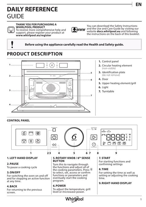 Manual For Whirlpool Stove