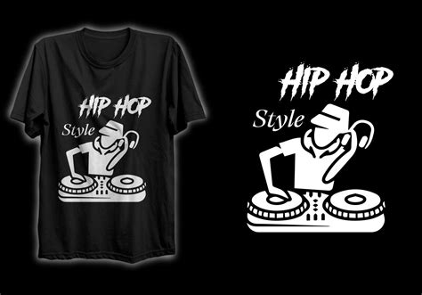 Hip Hop T Shirt Design Graphic By Mumrjulhaque218 · Creative Fabrica