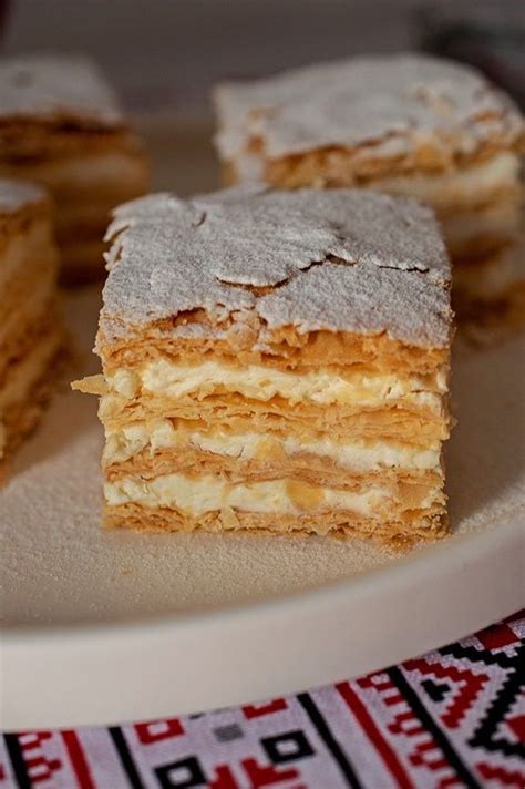 Prajitura Napoleon Reteta Prajitura Millefeuille Dulciuri Fel De