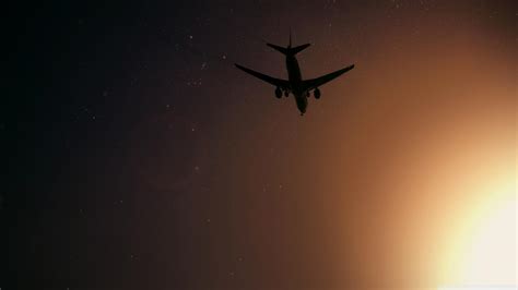 Airplane Night Wallpapers - Top Free Airplane Night Backgrounds ...