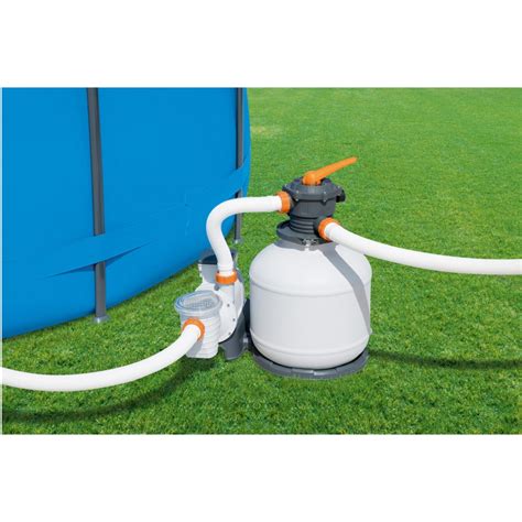 Buy Flowclear Sand Filter Pump 11 355 Liters Per Hour 58486 For 199 9