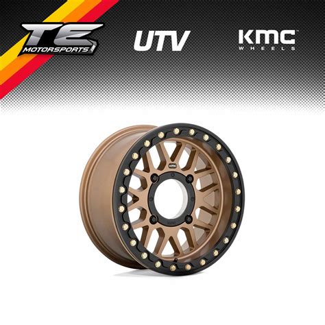 Kmc Wheels Grenade Beadlock Satin Bronze Te Motorsports