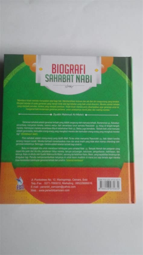 Buku Biografi Sahabat Nabi Set 2 Jilid