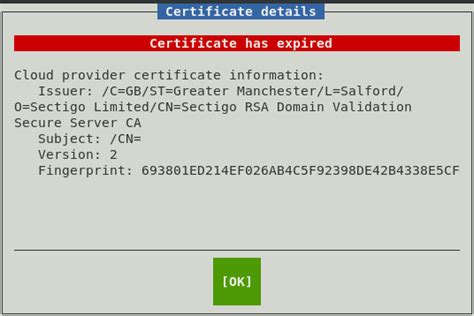 Kb Veeam Agent For Linux Expired Sectigo Rootca Certificates