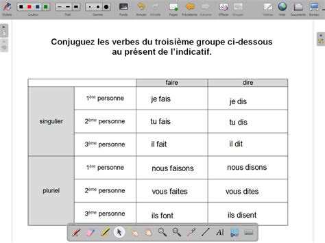 Fiche 1 Les verbes du troisième groupe Les MédiaFICHES