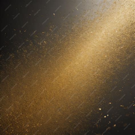 Premium Photo | Golden glitter texture