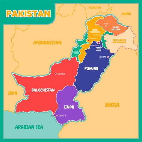 Pakistan Map