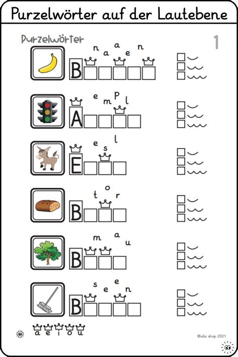 The Worksheet For German Language With Pictures And Words