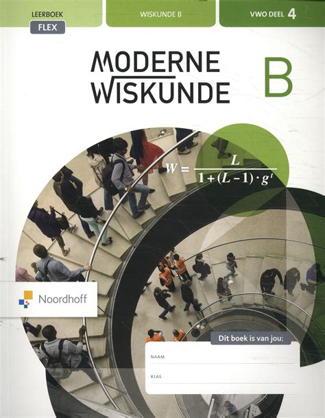 Bureau ISBN Moderne Wiskunde Vwo Deel 4 B Leerboek