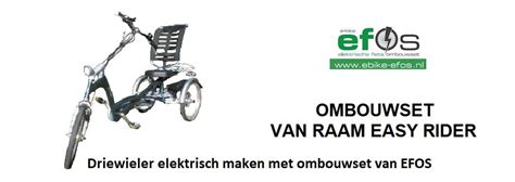 Ombouwset Driewieler EBIKE EFOS Ombouwset Om U Fiets Elektrisch Te Maken