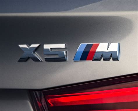 Genuine BMW "X5 ///M" Emblem - F85 X5M