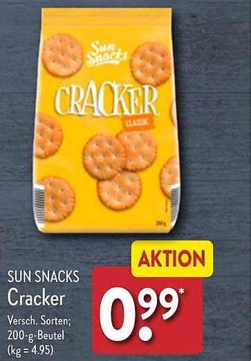 Sun Snacks Cracker Angebot Bei Aldi Nord Prospekte De