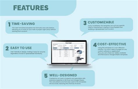 Free Project Budget Template - Download in Excel, Google Sheets ...