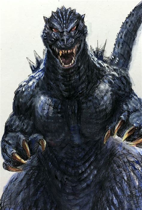 Godzilla Art Godzilla Raids Again Kong Godzilla Creature Feature