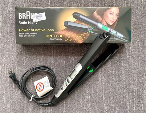 Braun Straightener Satin Hair 7 Beauty And Personal Care Hair On Carousell