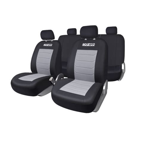 Cubreasiento Sparco Juego Piezas Gris Ml Center