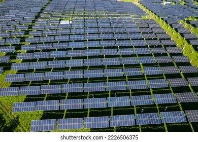 Top View Aerial View Solar Panel Stock Photo Shutterstock