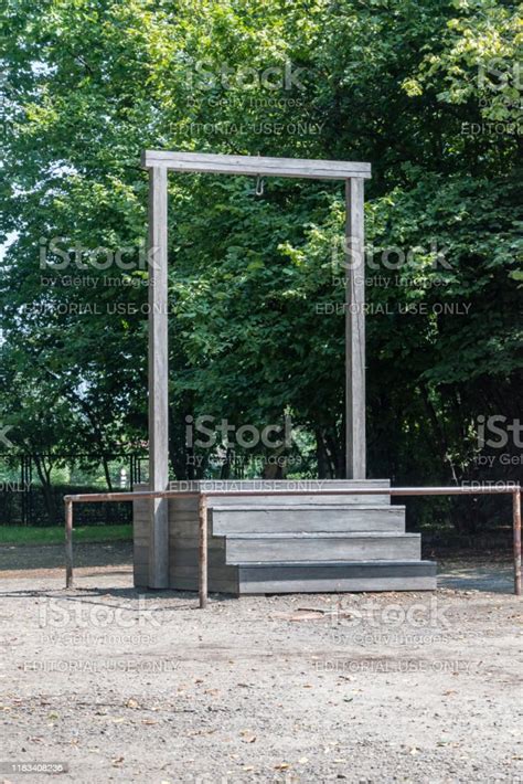 Gallows In Auschwitz I Where Rudolf Höss Was Executed On 16 April 1947