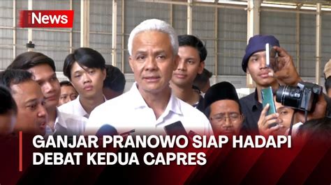 Isu Krusial Alutsista Ganjar Pranowo Siap Hadapi Debat Kedua YouTube