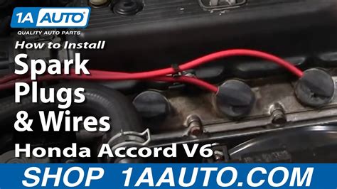 How To Install Replace Spark Plugs And Wires Honda Accord V