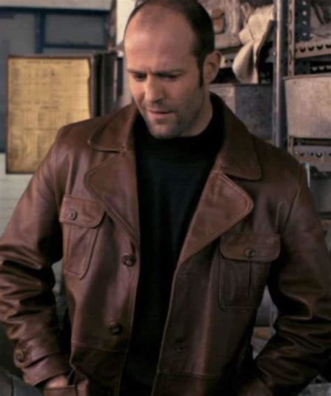 Jason Statham The Bank Job Brown Jacket