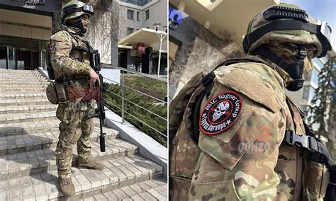 Russia S Feared Wagner Mercenaries Are Spotted In Ukraine For First