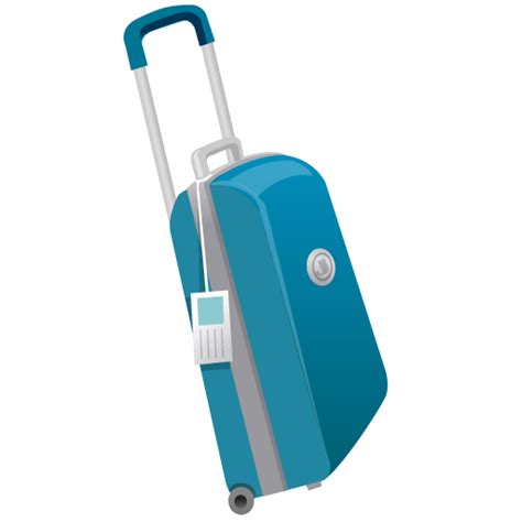 Suitcase Icon Summer Blue Iconpack Dapino Graphics