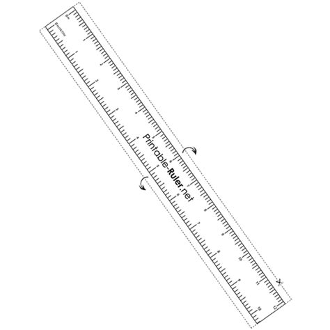 Printable pottery shrinkage rulers - Printable Ruler