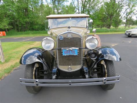 Lot L Ford Model A Rumble Seat Roadster Vanderbrink Auctions