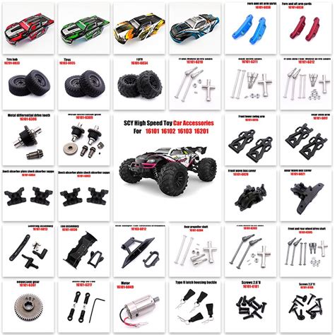 Rc Car Accessories 6028 6029 6030 6031 High Speed Toy Car Upgrade Part