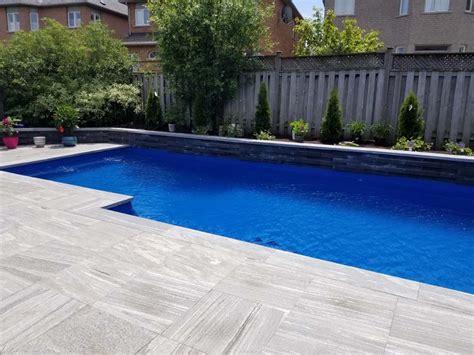 Elegance 33 Richmond Hill Pool Landscape Installation Fiberglass