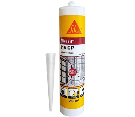 Sika Sikasil 117 Sanitary Anti Fungal Acetoxy Silicone Sealant For