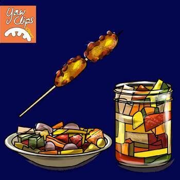 Food Clipart | Filipino Food by YawClips Clipart | TPT