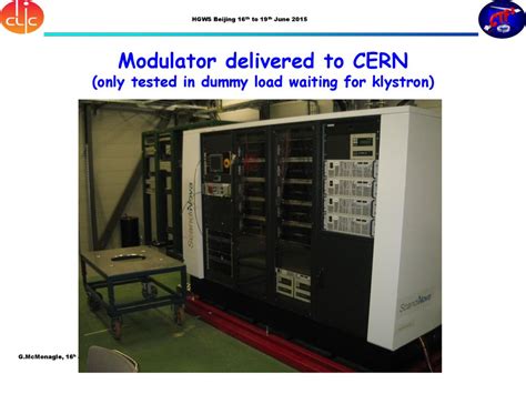 Experience With X Band Klystrons And Solid State Modulators At Cern