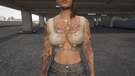 Tank Top For Mp Female Gta5