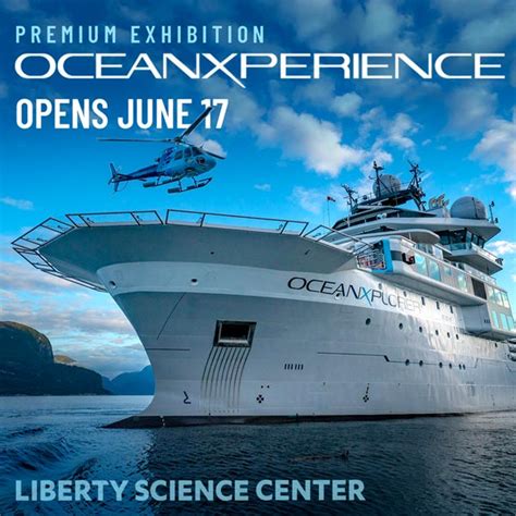 Liberty Science Center To Host The World Premiere Of Oceanxperience An