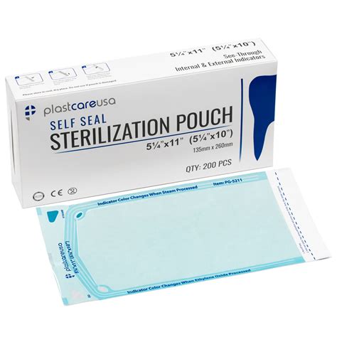 X Self Sealing Sterilization Pouch Plastcare Usa