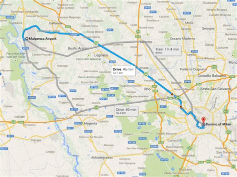 Transportation From Mxp To Milan City Center - Transport Informations Lane