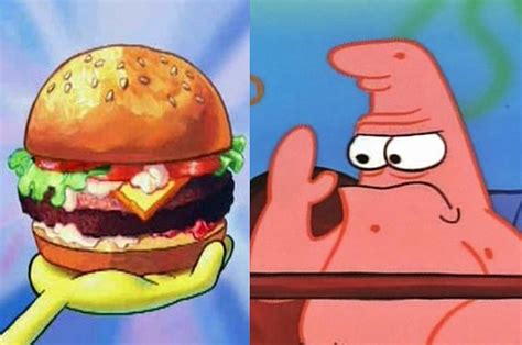 Build A Burger To Find Out Which "SpongeBob SquarePants" Character You ...