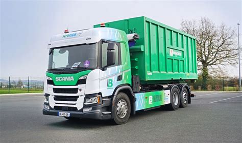 Scania France Livre Au Groupe Brangeon Le Premier Camion Hybride