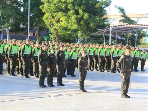 Presentan A 500 Nuevos Patrulleros De La Policía Metropolitana De Barranquilla