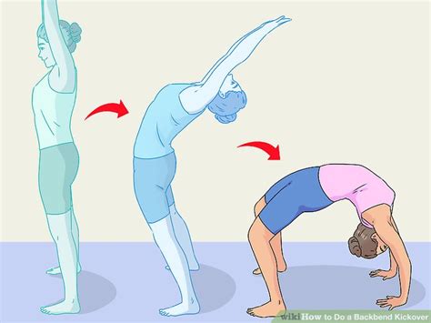 3 Ways To Do A Backbend Kickover Wikihow