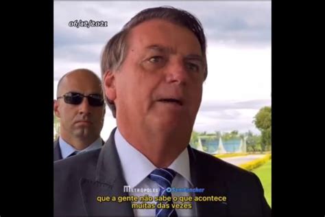 VÍdeo Bolsonaro Afina Discurso Sobre Corrupção No Governo A Gente Não Sabe O Que Acontece