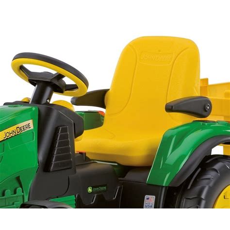 TRACTEUR électrique 12v JOHN DEERE GROUND FORCE OR0047 PEG PEREGO