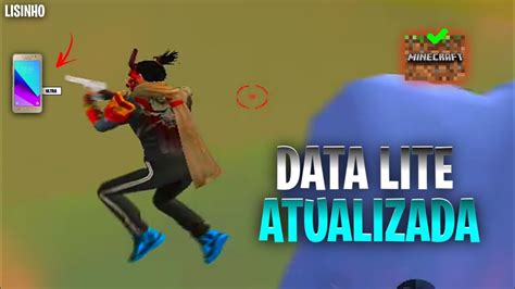 NOVA ATUALIZAÇÃO CUSTOM LITE FREE FIRE 3 MB GRÁFICO DE MINECRAFT