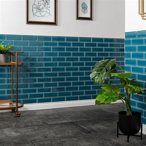 Plush Chinois Blue Crackle Glaze Tiles Walls And Floors