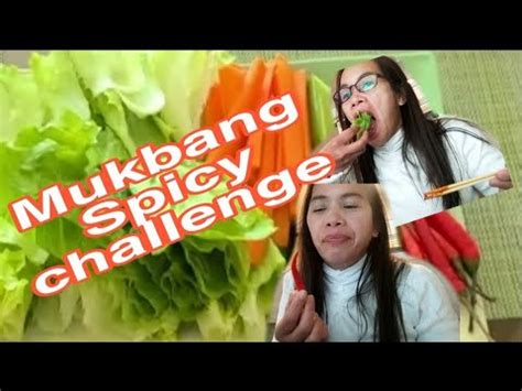 Samgyeopsal Mukbang And Spicy Chili Challenge Gem S Lifestyle YouTube